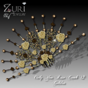 Zuri Rayna- Only You Rose Golden Comb V2 TransferPIC
