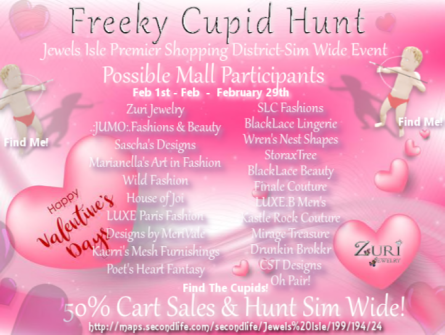 2020 Freeky Cupid Hunt POSTER