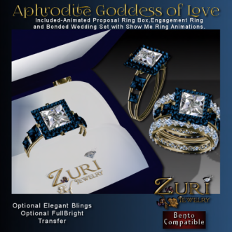 Zuri's Aphrodite Goddess of Love Wedding Set-Saph_Gold BentoPIC